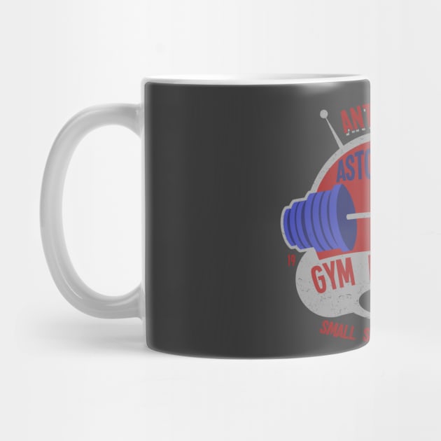 Gym Particle by ClayGrahamArt